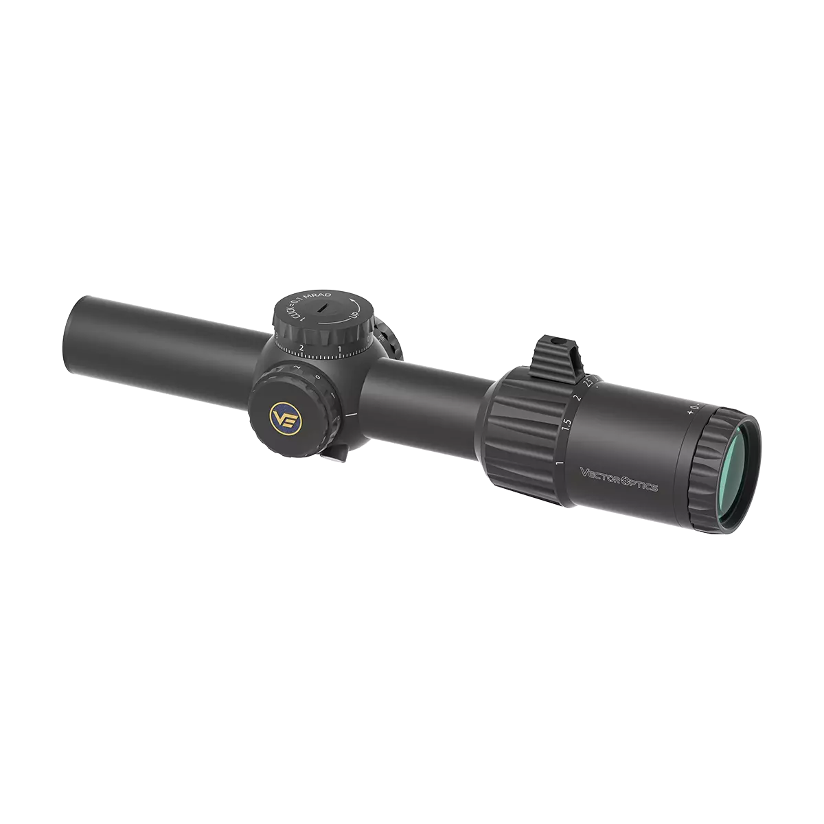 Mira telescópica Tauron 1-6x24 FFP para rifle LPVO