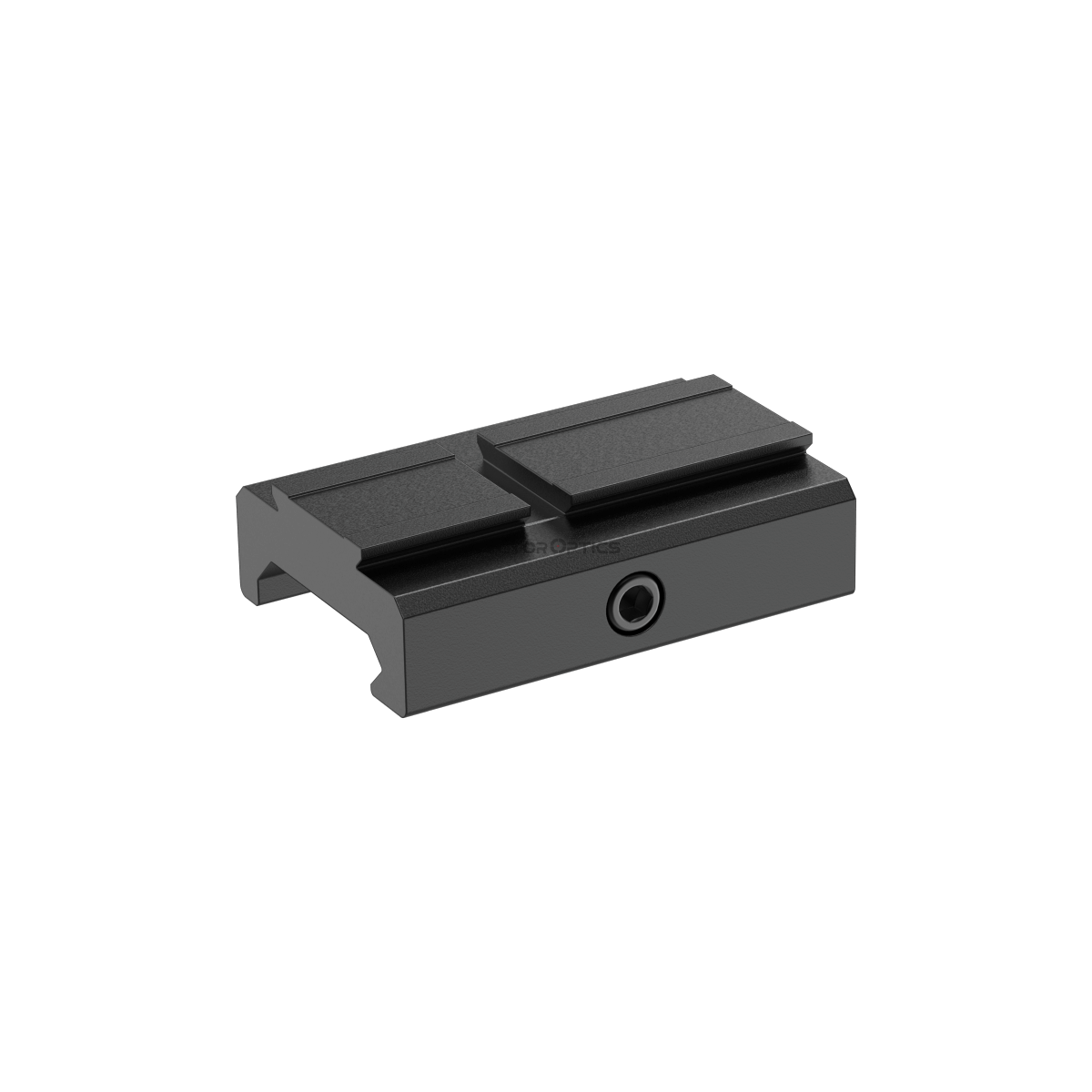 Mira Red Dot cerrada con montaje Weaver bajo VOD Footprint