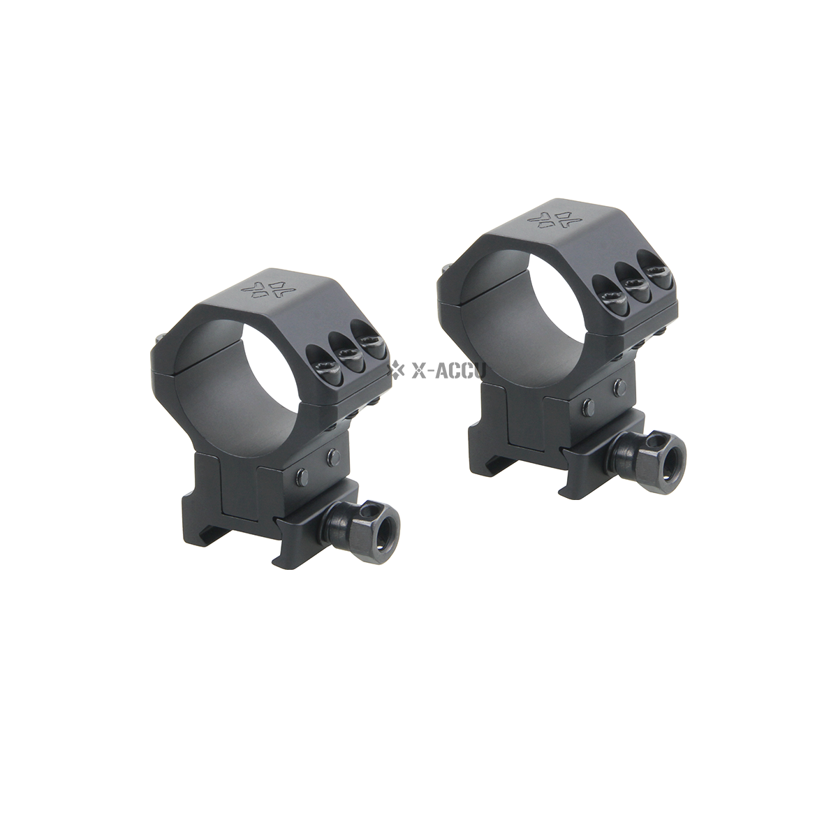 Anillos Picatinny de Elevación Ajustable X-ACCU de 30mm