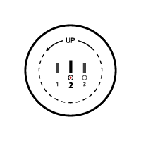 Marca indicadora de revolución