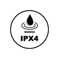 Resistencia al agua IPX4