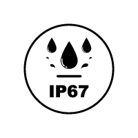 Resistente al agua IP67
